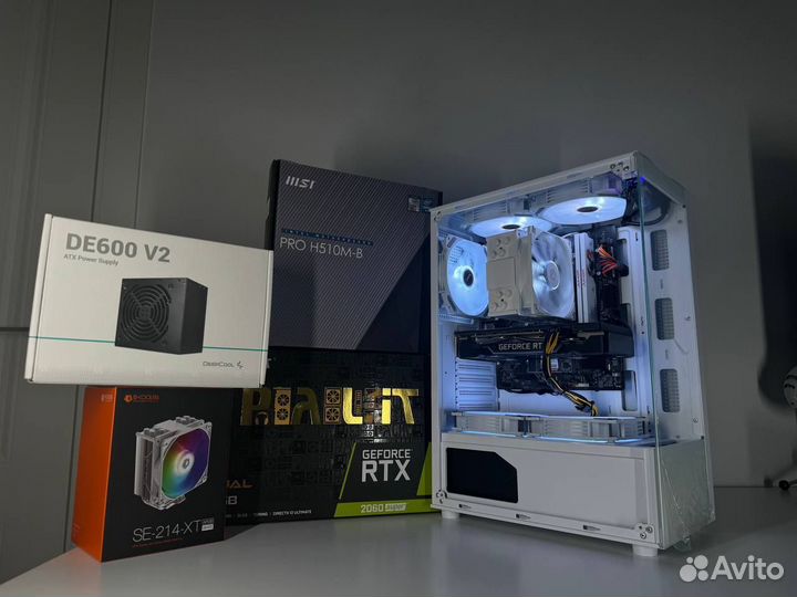 Игровой пк RTX 2060 super + i5 10400