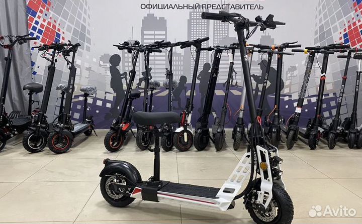 Электросамокат white siberia taiga 1000W