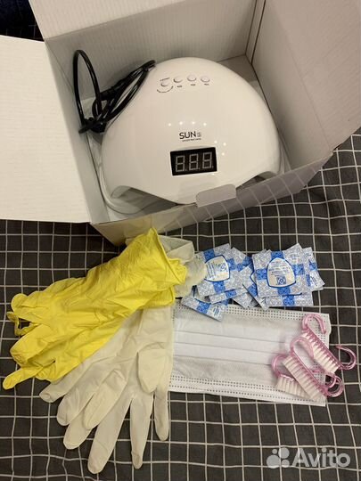 Led/uv лампа для маникюра Sun5 б/у