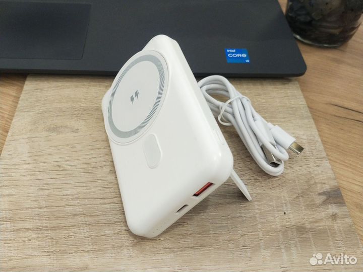 Power bank + Magsafe Беспроводная зарядка 10000
