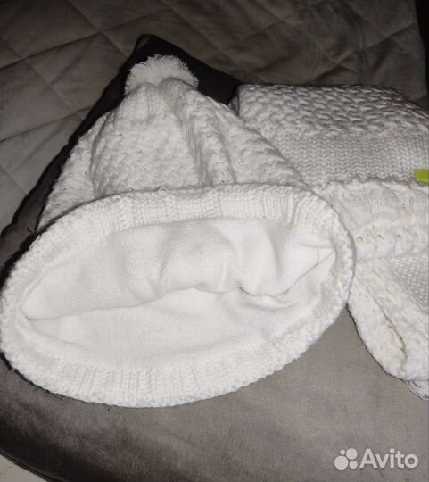 Шапочка и шарф adidas