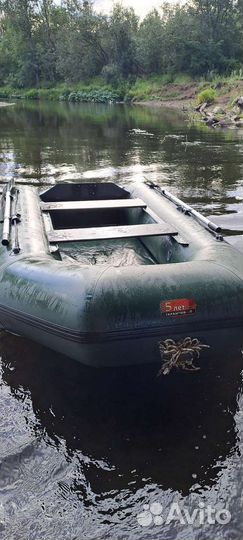 Лодка надувная резиновая бу