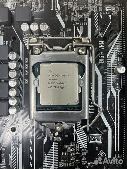 Материнская плата Asus prime h270-plus