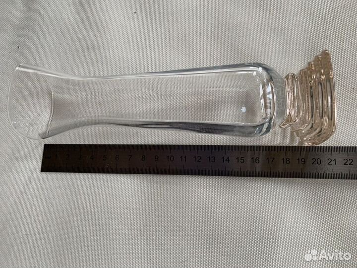 Стеклянная ваза Bormioli Rocco 90-е годы