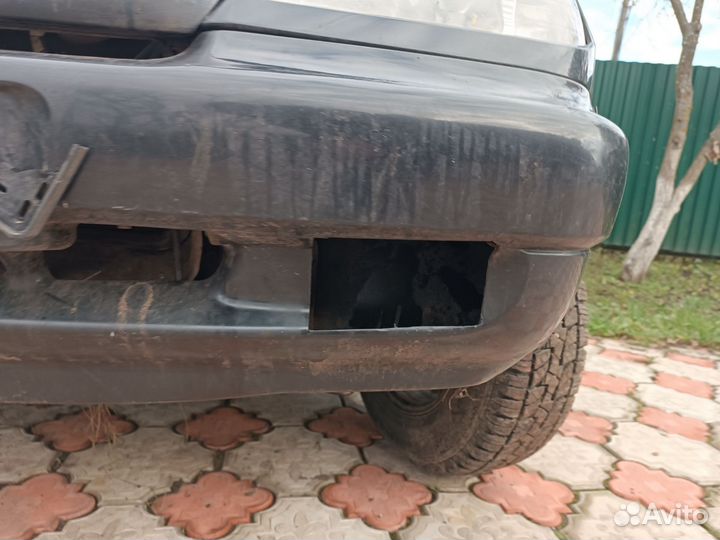 Бампер передний нива Шевроле