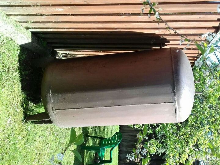 Бочка металлическая для воды