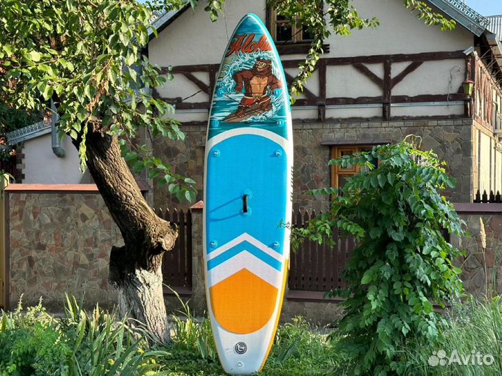 Sup board сап доска Aloha с медведем