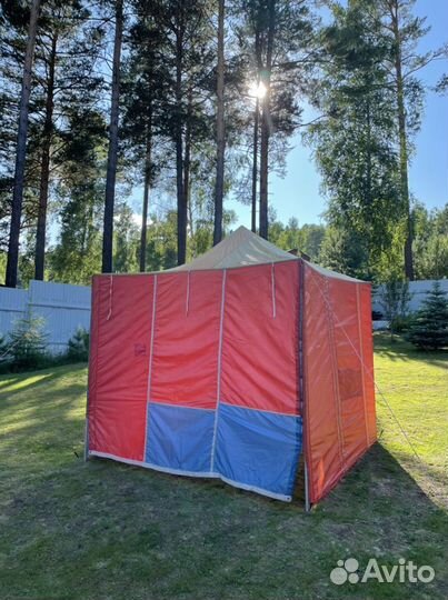 Кухня палатка столовая тент для отдыха кемпинга
