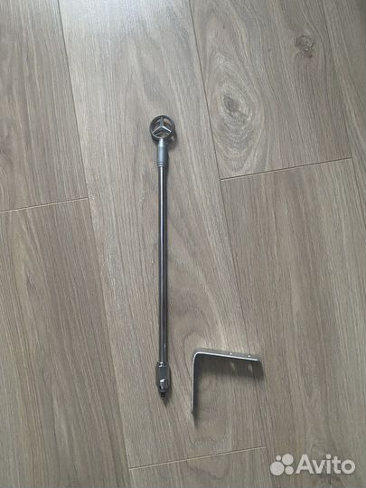 Флагшток, габаритный указатель на Мерседес