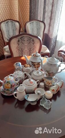 Чайники сахарницы солонки