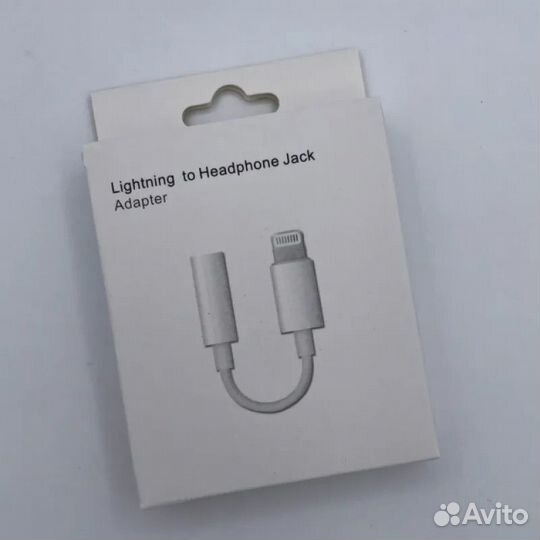 Переходник lighting to Jack 3.5