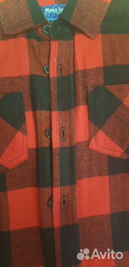 Фланелевая рубашка 92-98