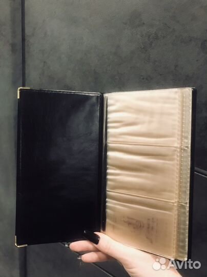 Картхолдер натуральная кожа на 72 карты