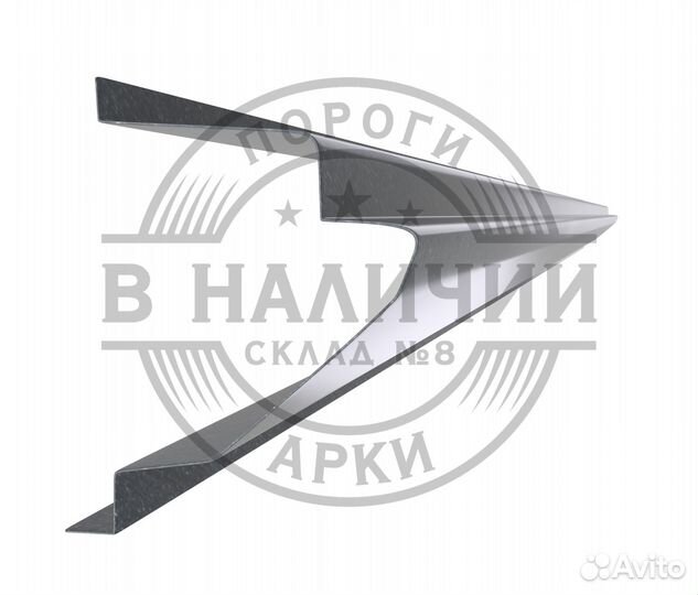 Ремонтный порог правый Nissan Patrol Y60