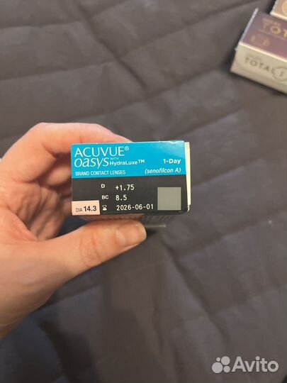 Линзы acuvue oasys и alcon total 1 multifocal