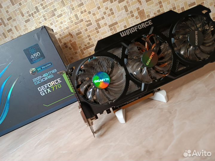 Видеокарта gtx 770