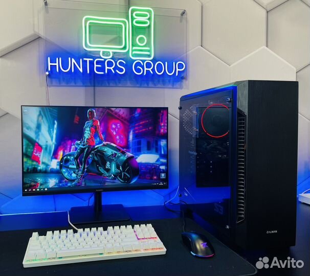 Игровой Компьютер Ryzen 5 5500/16Gb/RX 5700XT