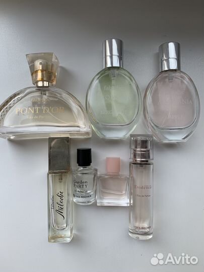 Духи faberlic, yves rocher