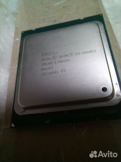 Процессор Xeon E5 2660v2