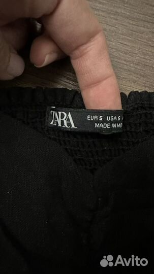 Zara новый топ корсет со стразами S/M