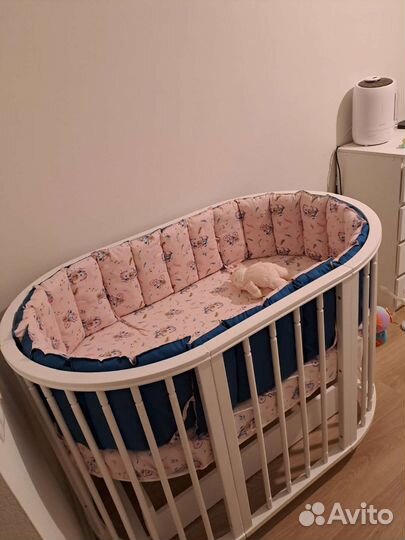 Бортики в детскую кроватку новые