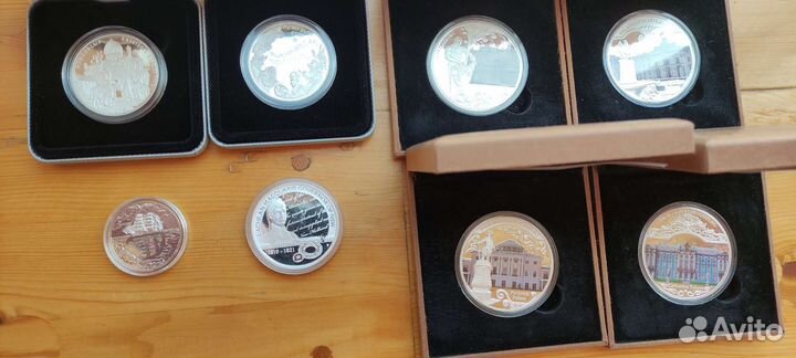 Серебро Сказки/корабль/Дворцы/Маккуори