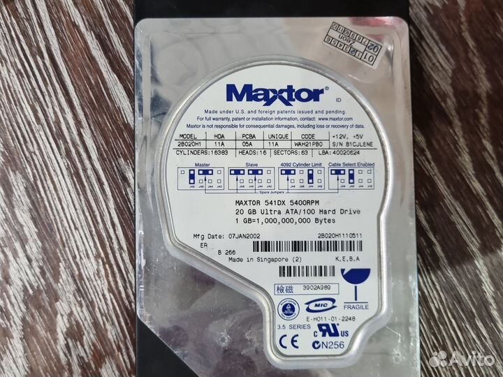 Жесткий диск 3.5 hdd IDE