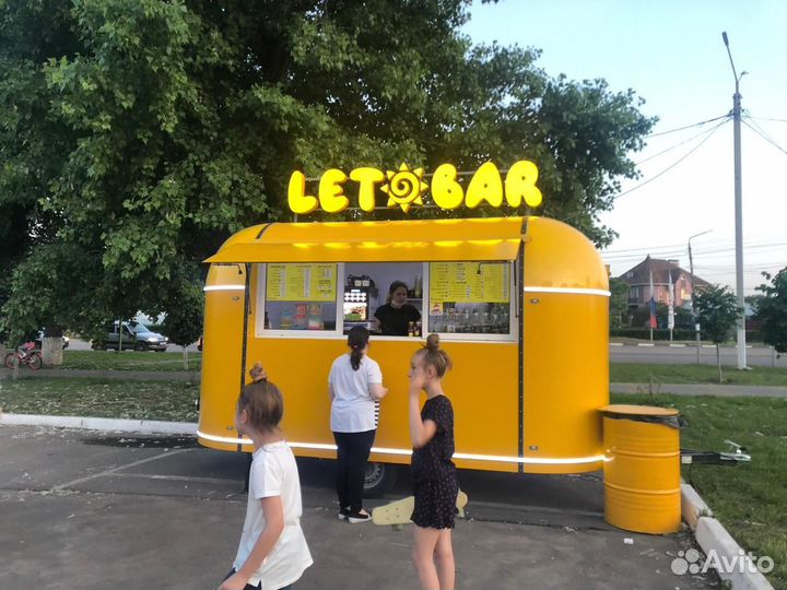 Фудтрак, автолавка, торговый прицеп купава