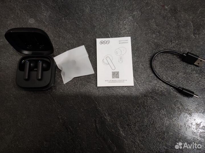 Наушники QCY T13 ANC Black BH22DT10A