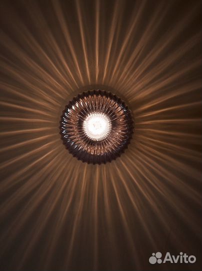 Бра с прозрачным колпаком solklint IKEA