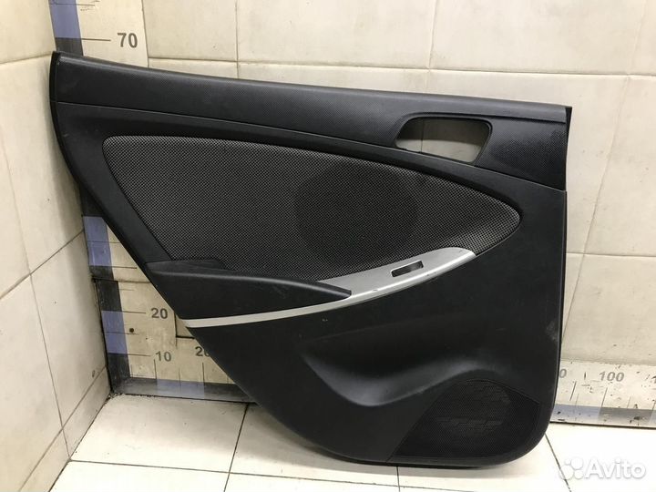 Обшивка двери задней левой Solaris 2010-2017