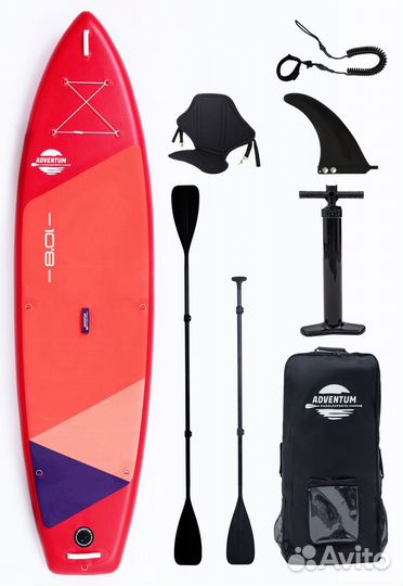 Сап доска Sup board Adventum 10.4x31 Red