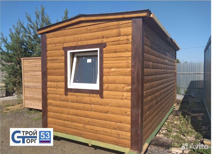 Мобильная готовая баня