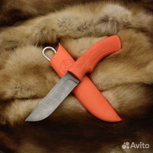 Нож Грибник (Дамаск Резинопластик)