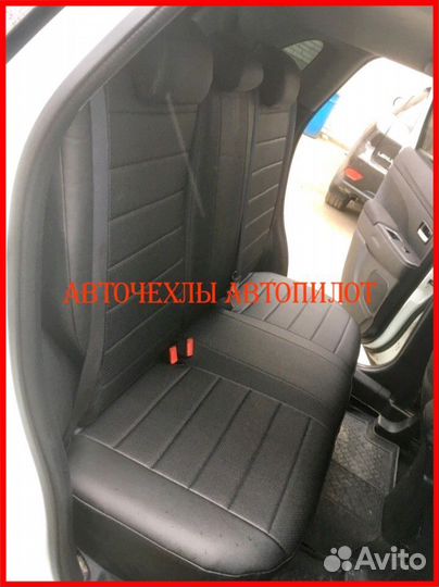 Чехлы Автопилот Mitsubishi Outlander 3 из экокожи