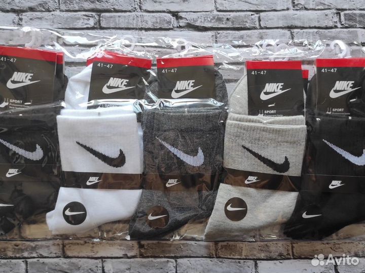 Носки Nike Puma Adidas Reebok