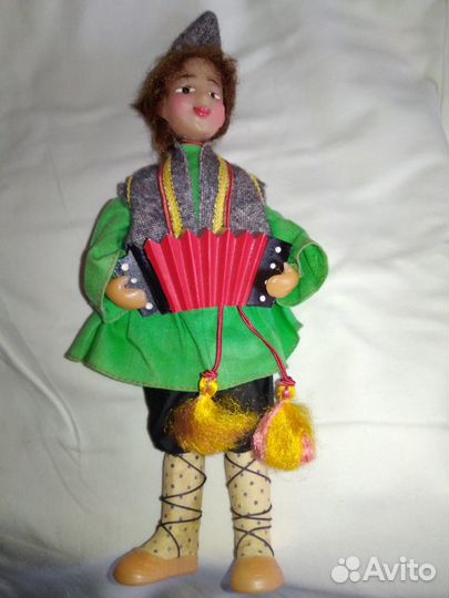Кукла СССР.Фабрика 8 Марта.Скоморох