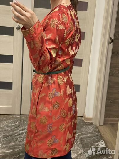 Кардиган-туника шелк размер s