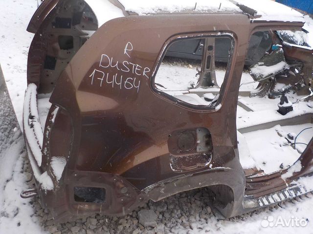 Крыло renault duster заднее правое