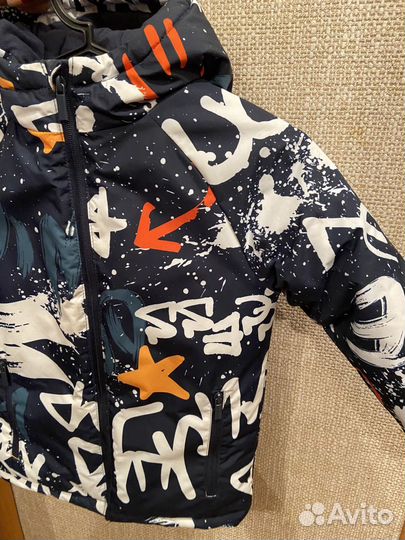 Куртка детская зимняя для мальчика 110