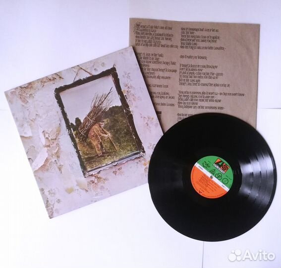 LED Zeppelin – Untitled LP 1972 Germany Original