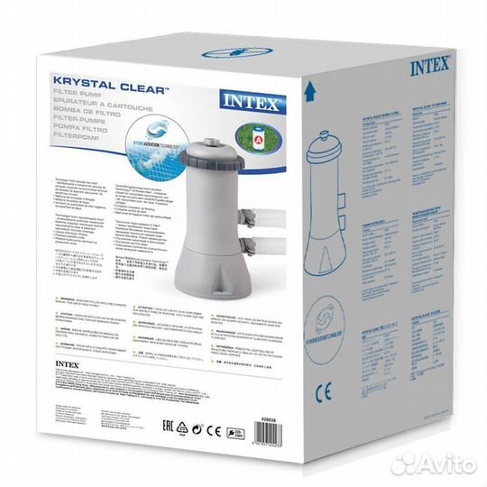 Картриджный фильтр-насос Krystal Clear