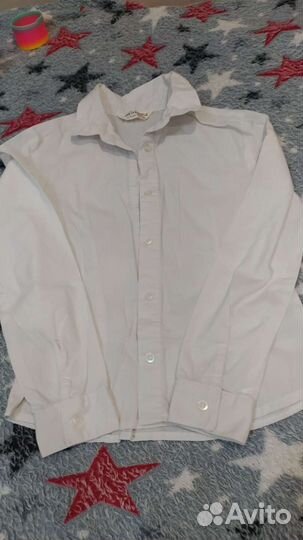 Школьная блузка 128