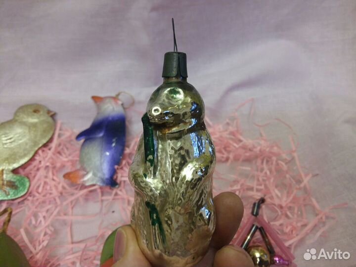 Елочные игрушки 40-х - 60-х годов