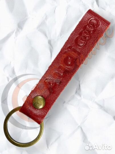 Брелок для ключей люверс Красный 