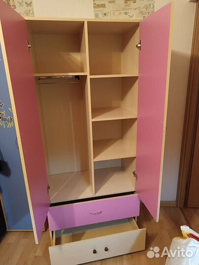 Шкаф пенал детский