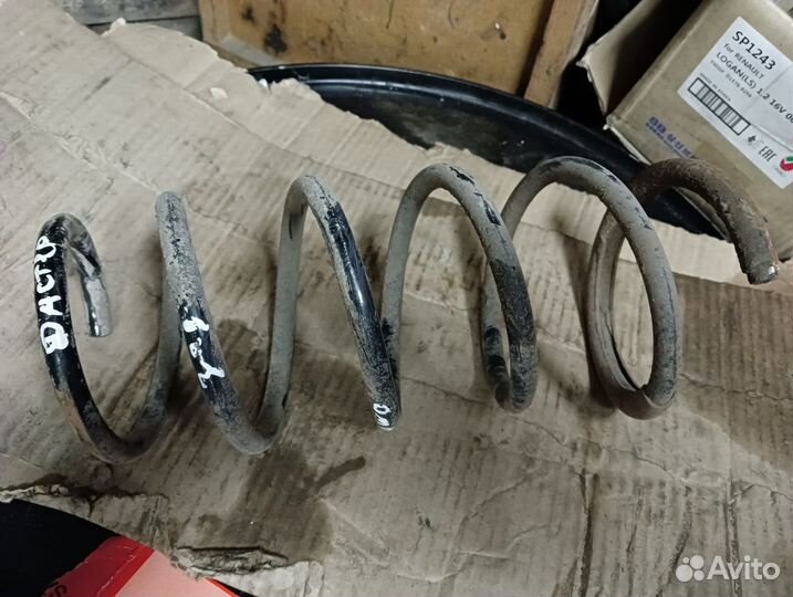 Пружина задняя рено дастер