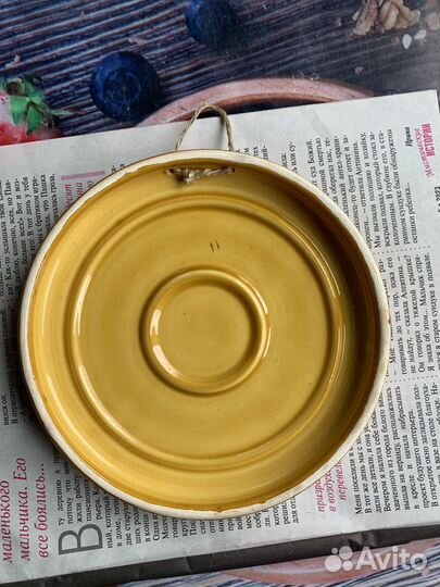 Настенная тарелка Олимпийский мишка