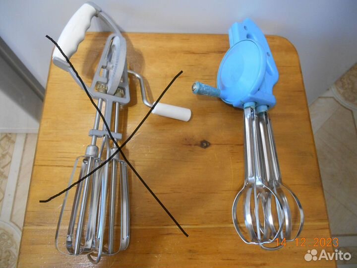 Миксер ручной механический СССР