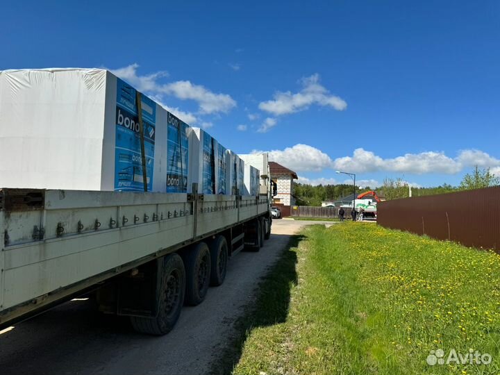 Пенобетон и газобетон с доставкой